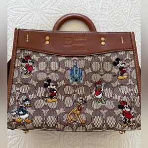 Coach Disney Rogue 25 in signature Textile